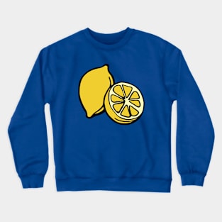 Lemon Crewneck Sweatshirt